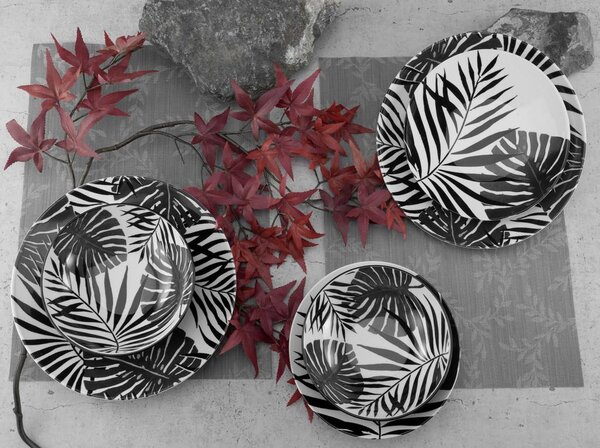 Creatable Kombinirani Servis Tropicana Black, 12-Delni