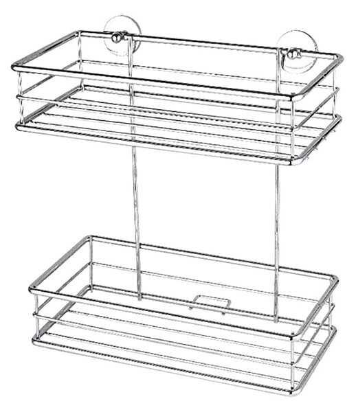 Odlagalna košarica Tesa Baath Plus BT230P (dvonadstropna, štirikotna, 250 x 125 x 275 mm)