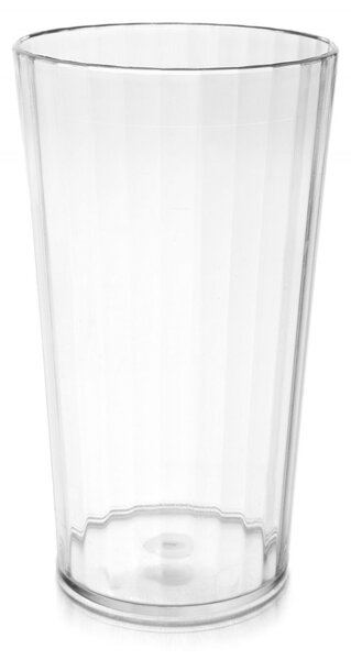 Visok Rebrast Kozarec, Polikarbonat, 280ml