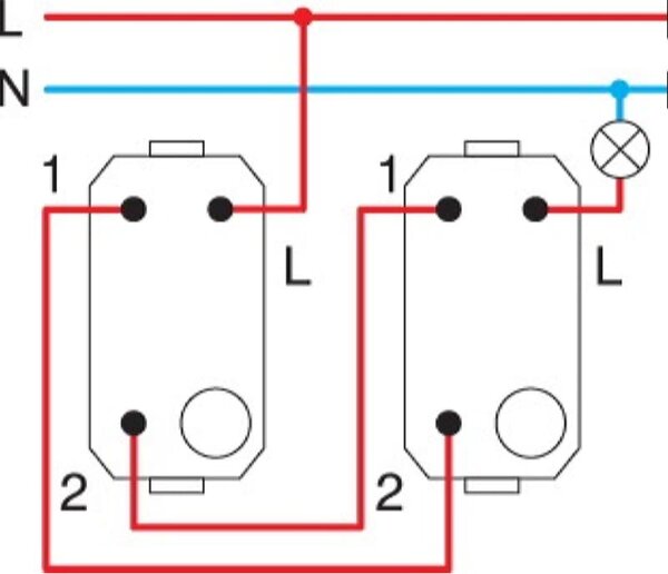 Menjalno stikalo TEM 16 (16 AX, 250 V, 1M)