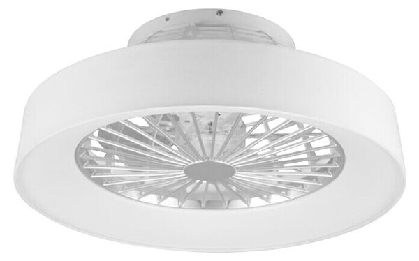 Stropni ventilator Farsund (27 W, 47 cm, 3.300 lm, 3.000 K - 6.500 K, bele barve)