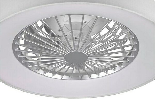 Stropni ventilator Farsund (27 W, 47 cm, 3.300 lm, 3.000 K - 6.500 K, bele barve)