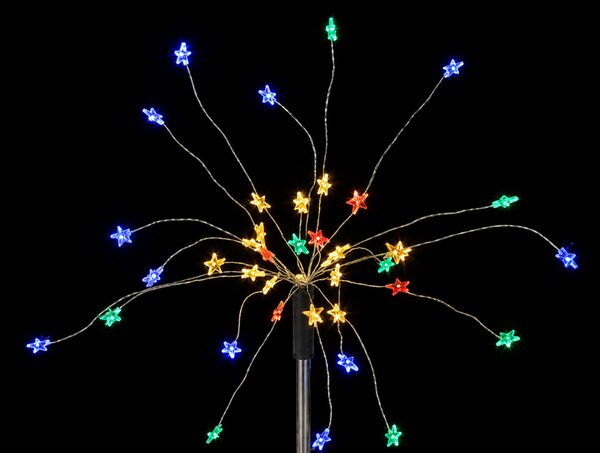 LED lučke STARRY SKY 40 LED 80x30 cm, barvne