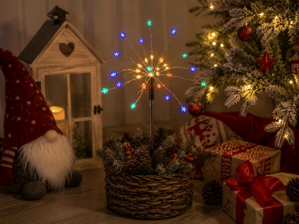 LED lučke STARRY SKY 40 LED 80x30 cm, barvne