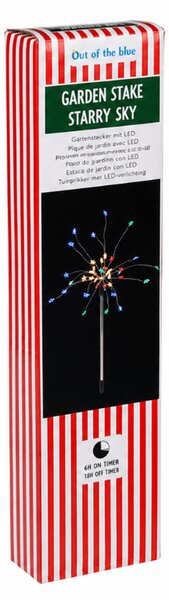 LED lučke STARRY SKY 40 LED 80x30 cm, barvne