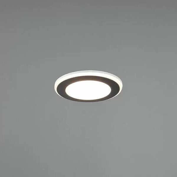 LED vgradna svetilka TRIO Aura (5 W, 8,2 x 4 cm, črna)