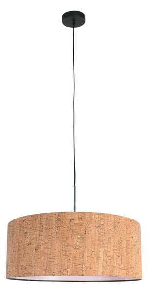 Steinhauer Visoka svetilka Sparkled Light, rjava, Ø 50 cm, pluta, zatemnjen, Rjava / rjasta, Dnevna soba / jedilnica, Razno, Sodobni