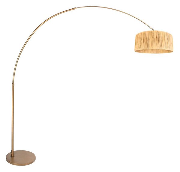Steinhauer Stojna svetilka Sparkled Light bronasta/rjava 240 cm morska trava, zatemnjen, Bronasta / starinska medenina, Dnevna soba / jedilnica, Kovina, Sodobni