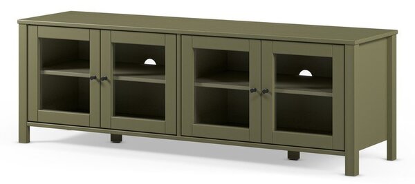 Zelena TV omarica iz masivnega bora 150x50x40 cm Alessandra – Marckeric