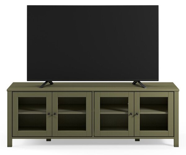 Zelena TV omarica iz masivnega bora 150x50x40 cm Alessandra – Marckeric