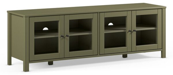 Zelena TV omarica iz masivnega bora 150x50x40 cm Alessandra – Marckeric