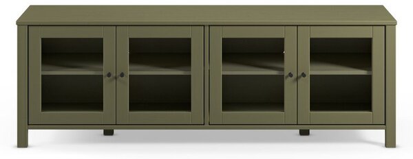 Zelena TV omarica iz masivnega bora 150x50x40 cm Alessandra – Marckeric