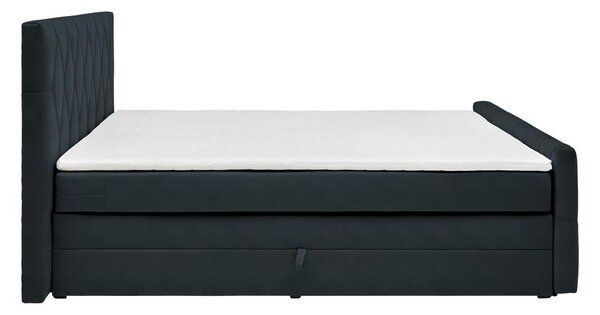 Based Postelja Boxspring Josie-b, Barva Grafita, 160x200