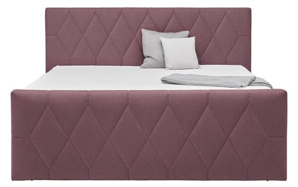 Based Postelja Boxspring Josie-b, Rjava, 160x200