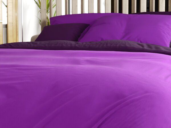 Bombažna posteljnina VIOLETTA vijolična Dimenzije posteljnine: 70 x 90 cm | 140 x 200 cm