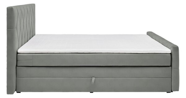 Based Postelja Boxspring Josie-b, Siva, 180x200