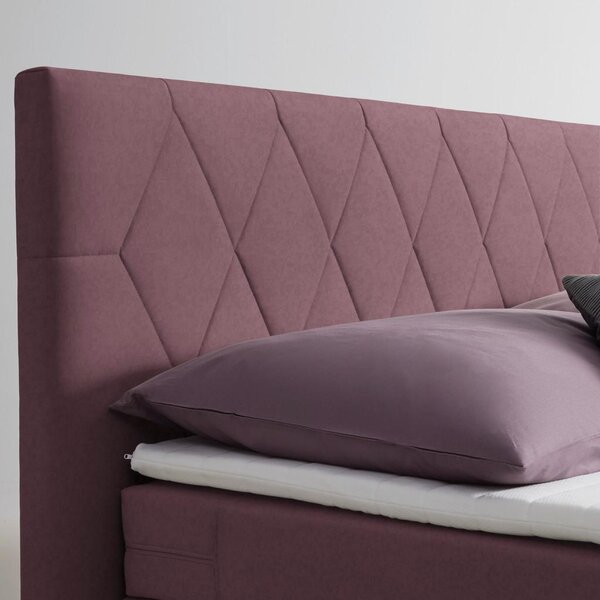 Based Postelja Boxspring Josie-b, Rjava, 160x200