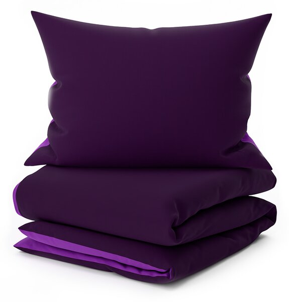 Bombažna posteljnina VIOLETTA vijolična Dimenzije posteljnine: 70 x 90 cm | 140 x 200 cm