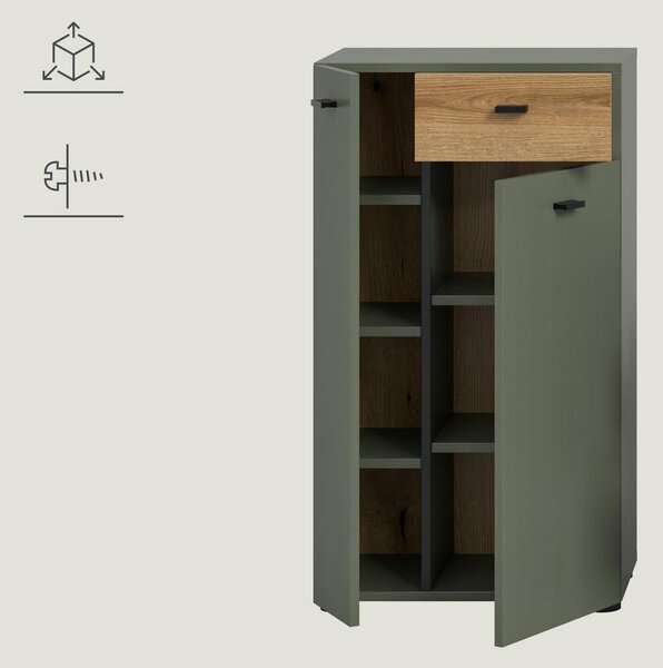 SREDNJE VISOKA OMARA 51/91/30 cm