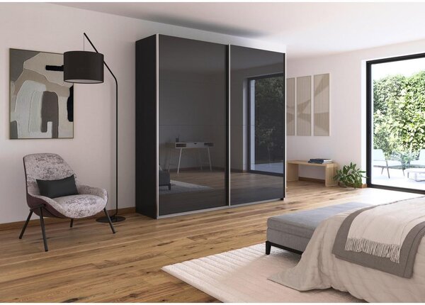 Modern Living Omara Z Drsnimi Vrati Feldkirch, Antracit