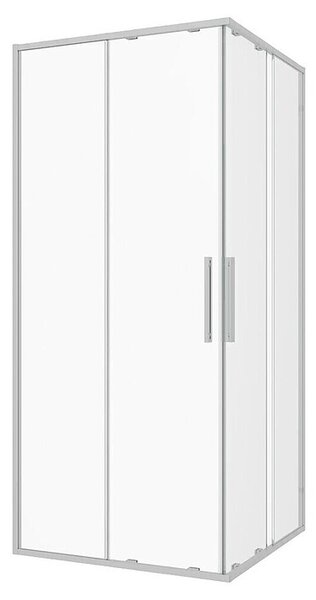 Sanotechnik Drsna vrata za tuš Slim Line (80 x 200 cm, Krom, Vgradne dimenzije: 78–80 cm)