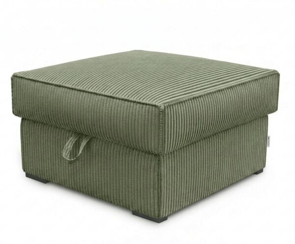 Taburet SMART COSARO s shranjevalnim prostorom 65x65 cm, mentolova