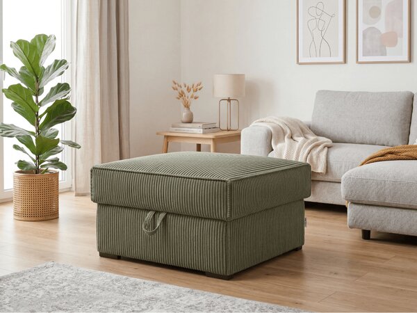 Taburet SMART COSARO s shranjevalnim prostorom 65x65 cm, mentolova