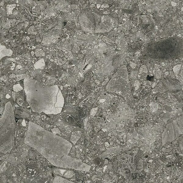 Cersanit Talne ploščice Terrazzo Stone (59,8 x 59,8 cm, Kamnito siva, Mat)