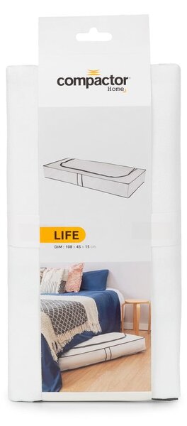 Bela škatla za shranjevanje Compactor Underbed