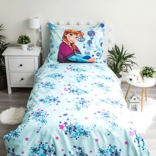Otroška bombažna posteljnina s svetlečim učinkom Jerry Fabrics Frozen Glow, 140 x 200 cm