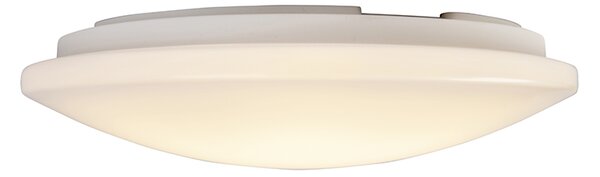 Moderna stropna svetilka bela z LED 15W IP44 - Tiho