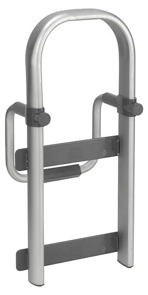 Wenko Secura Premium Držalo za kad (17,5 x 25,5 x 51 cm, Nosilnost: 150 kg, Srebrna)