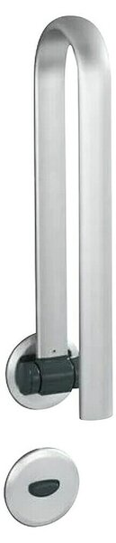 Wenko Secura Premium WC pomoč pri vstajanju (Dolžina: 53 cm, Nosilnost: 120 kg, Zložljivo, Srebrna)