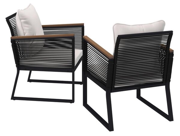 Bessagi Garden Set Vrtnih Stolov Toni, 2 Kos, Krem