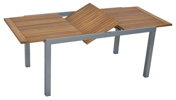 Gardenson Raztegljiva Vrtna Miza Pia, 150-200x90, Masivno