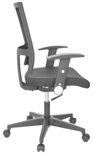 MID.YOU Pisarniški Stol Office R8, Črna
