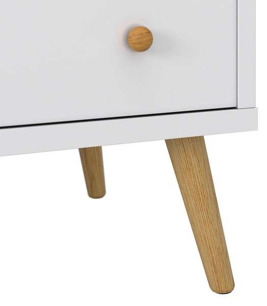 Bessagi Home Omara Za Oblačila Ludo, Bela