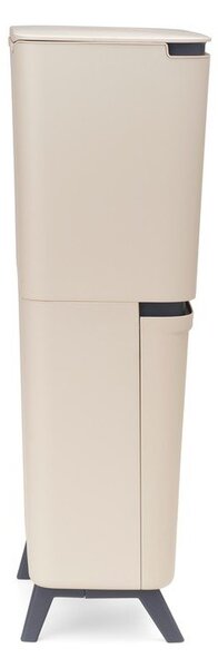 Bež plastičen koš za smeti 25+10+10 l za ločevanje odpadkov SortUp Recycle Hi – Brabantia