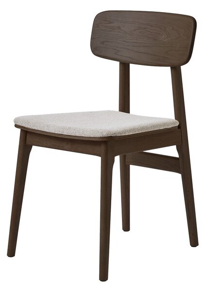 Rjav oblazinjen jedilni stol Livo – Unique Furniture