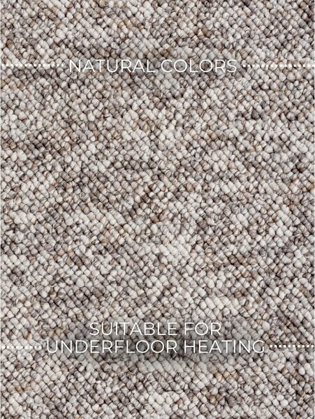 Siv pralen tekač 80x240 cm Rocco Taupe – Elle Decoration