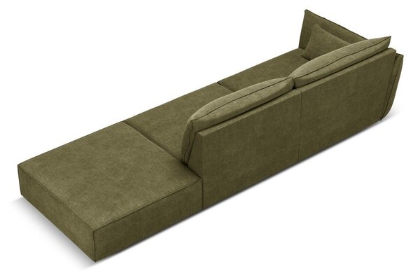 Zelen ležalnik (levi kot) Vanda – Mazzini Sofas