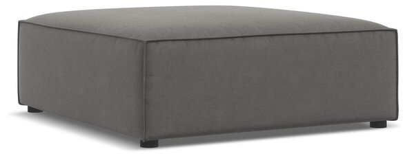 Siv žameten tabure Jodie – Micadoni Home