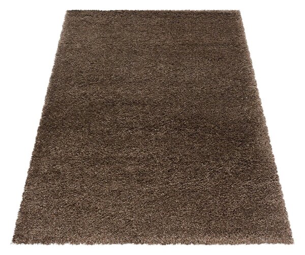 Temno rjava preproga 80x150 cm Fluffy – Ayyildiz Carpets