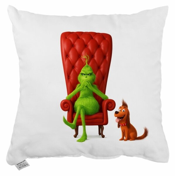 Dekorativni vzglavnik Grinch 40x40 cm EMI