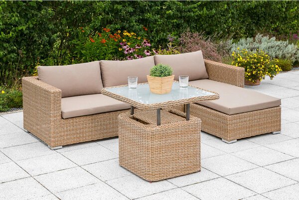 LOUNGE GARNITURA jeklo
