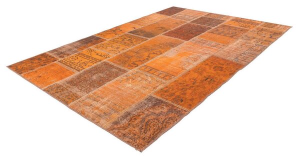 RAVNO TKANA PREPROGA Faye 525 Gold 75/150 cm tkano zlate barve