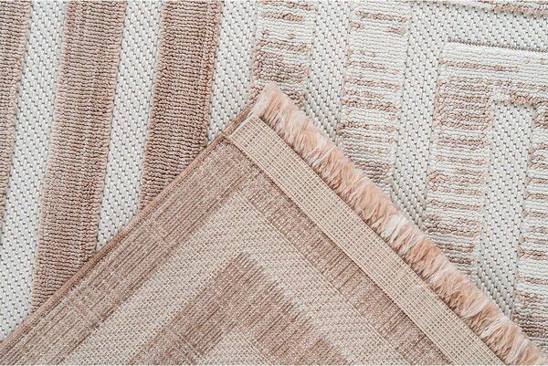 PREPROGA Sarai 125 Braun / Beige 80/150 cm tkano rjava, bež