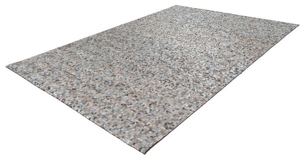 RAVNO TKANA PREPROGA Finish 125 Grau / Silber 80/150 cm siva, srebrne barve