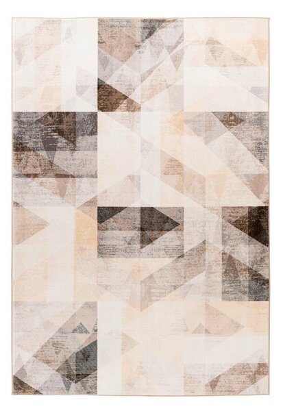 PREPROGA Saphira 900 Grau / Beige 80/150 cm tkano siva, bež