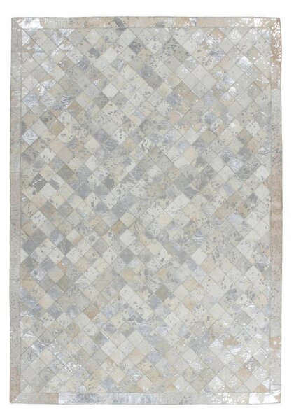 RAVNO TKANA PREPROGA Lavish 210 Grau / Silber 80/150 cm siva, srebrne barve
